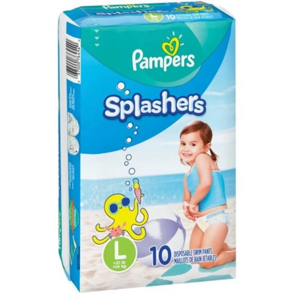 Pampers Bundle Disposable Swim Pants L >33 lb.